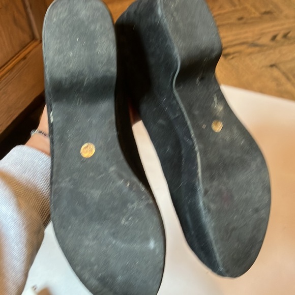 Vintage Robert clegerie espace suede wedge platforms 8 - Picture 8 of 9